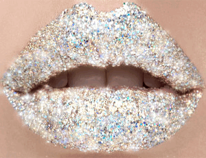 Gif animé bouche blanche